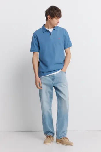 Базове поло Springfield Regular Fit