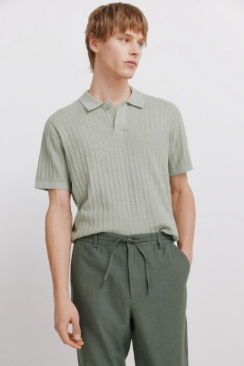 Брюки чиноиз льна