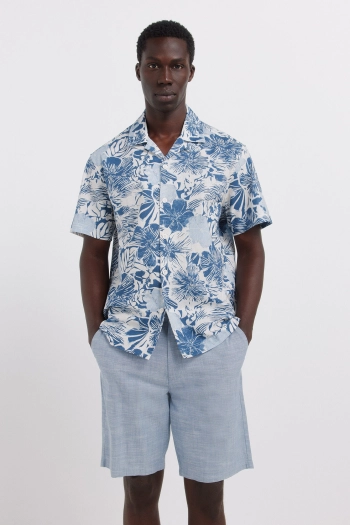 Бермуди шамбре comfort slim fit