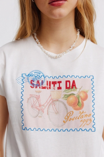 Футболка з коротким рукавом і малюнком