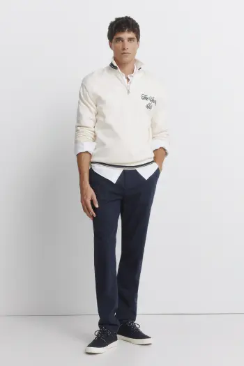 Штани чінос з вельвету крою slim fit