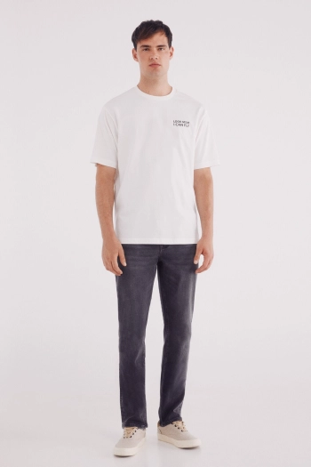 Темно-сірі джинси slim fit