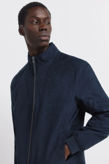 Куртка из искусственной замши