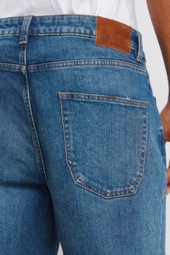 Джинси з ефектом тонування, стиль regular fit
