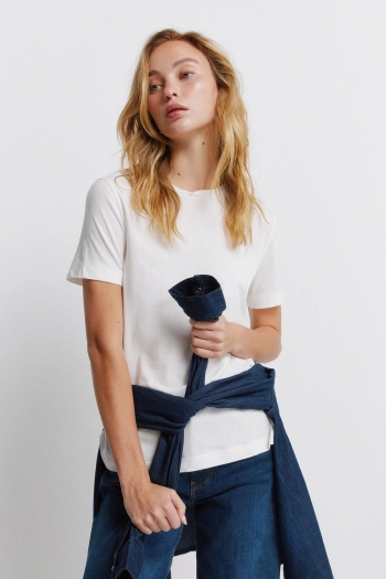 Базовая футболка с коротким рукавом