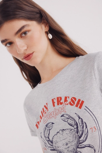 Футболка Daily fresh seafood