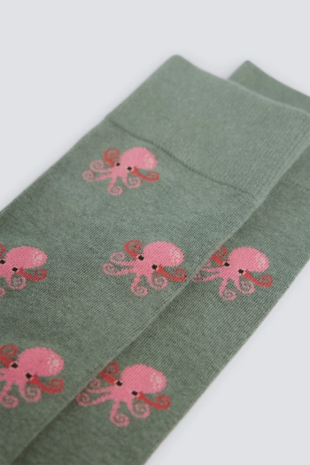 Довгі шкарпетки з принтом