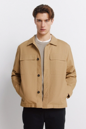 Бавовняна сорочка-куртка