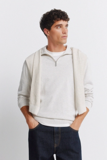 Базовый джемпер на молнии