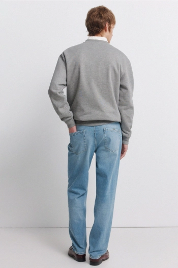 Джинси середнього світлого відтінку, regular fit