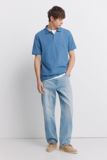 Базове поло Springfield Regular Fit