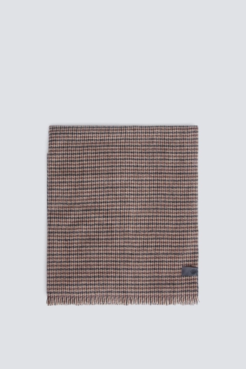 Шарф у міні-клітинку