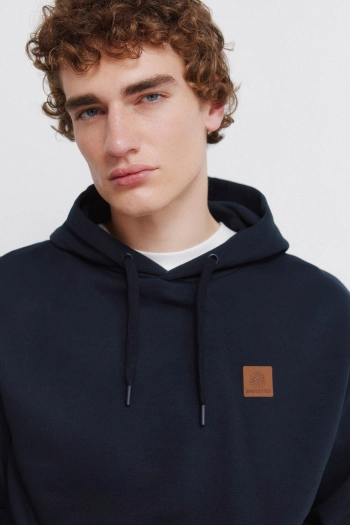 Однотонне худі з капюшоном