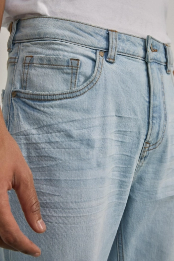 Легкі джинси крою Slim Fit блакитного кольору