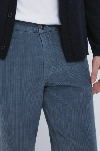 Штани чінос з вельвету крою slim fit