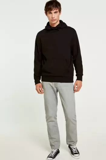 Светло-серые джинсы кроя Regular Fit