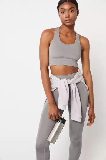 Серые леггинсы 4D Stretch
