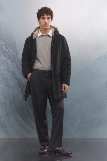 Теплая куртка-пуховик