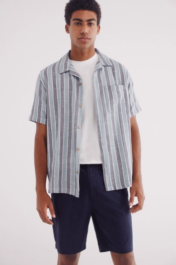Лляні шорти-бермуди Slim fit