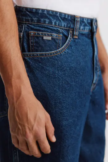 Джинсові бермуди прямого крою straight fit