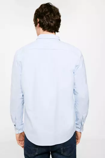 Рубашка из ткани Oxford