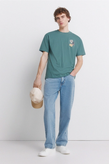 Футболка с логотипами Springfield