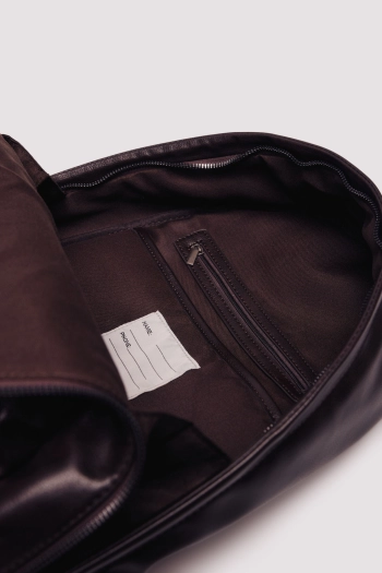 Повсякденний рюкзак з ефектом шкіри