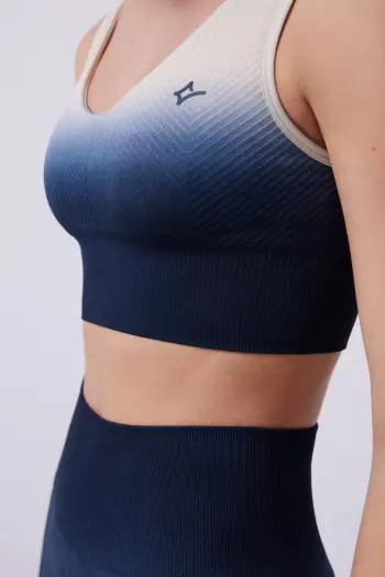Безшовний спортивний бюстгальтер Comfort з ефектом омбре