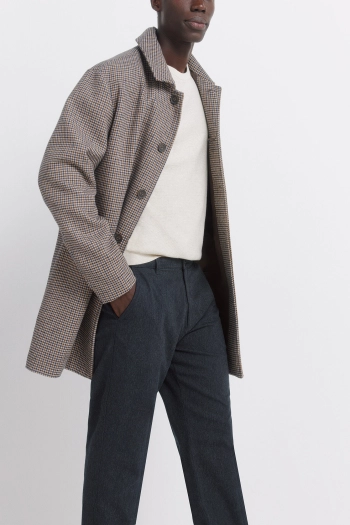 Брюки чинос из вельвета кроя slim fit