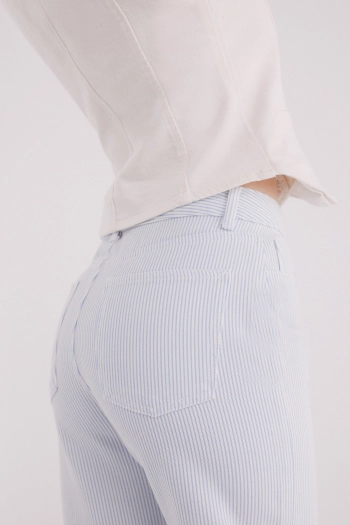 Джинси Wide leg у смужку