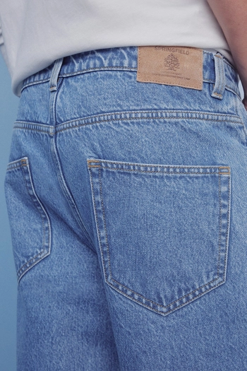 Джинси Wide Leg середньої потертості