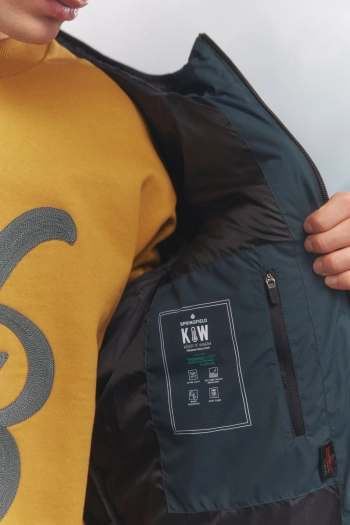 Утеплена куртка-пуховик