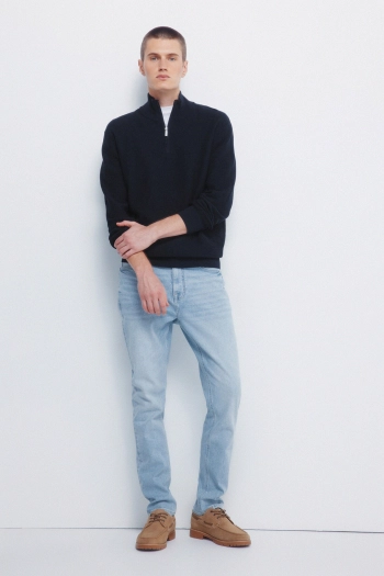 Базовый джемпер с застежкой-молнией