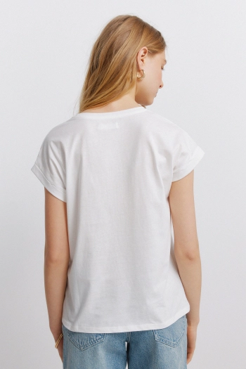 Футболка з коротким рукавом і малюнком