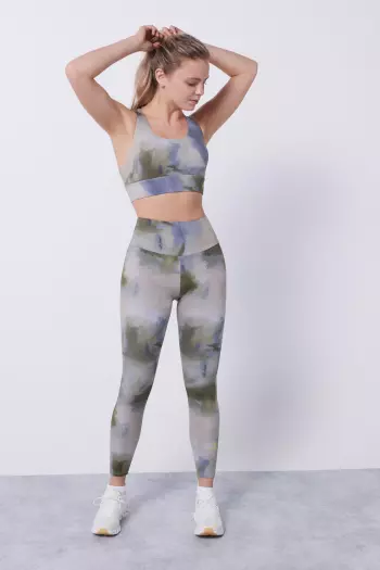 Спортивний бюстгальтер 4D Stretch з принтом