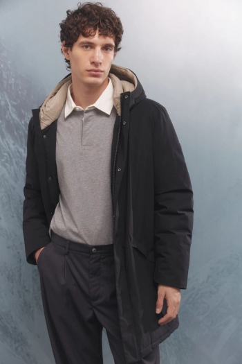 Теплая куртка-пуховик