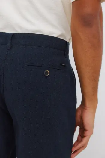 Бермуди доббі з льоном comfort fit