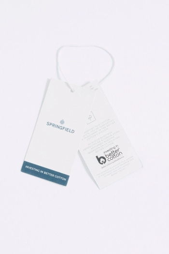 Штани-чіноси крою Slim fit з мікропринтом