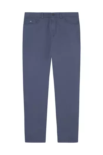 Легкие цветные брюки кроя Slim fit с 5 карманами