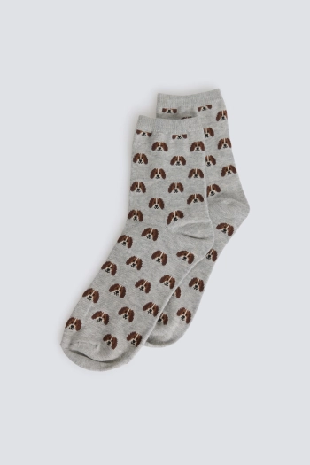 Довгі шкарпетки з принтом