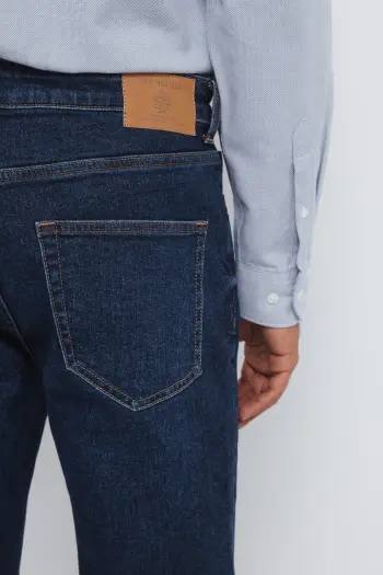 Джинси Slim Fit з ефектом потертості