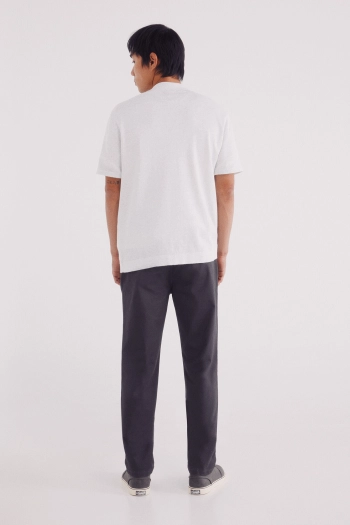 Брюки-чиносы кроя Slim fit с микропринтом
