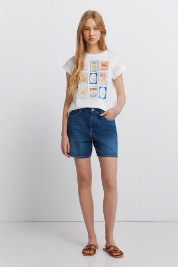 Футболка з коротким рукавом і малюнком