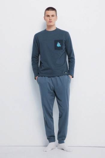 Длинная пижама "Cookie Monster"