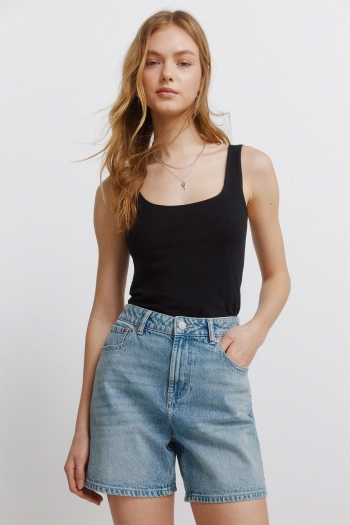 Джинсові бермуди