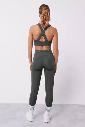 Зеленые леггинсы 4D Stretch