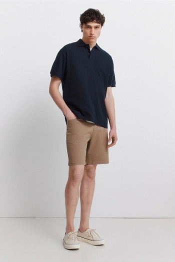 Фактурне поло regular fit