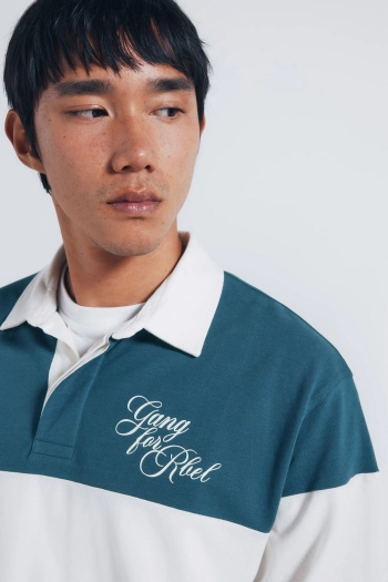 Поло с длинным рукавом