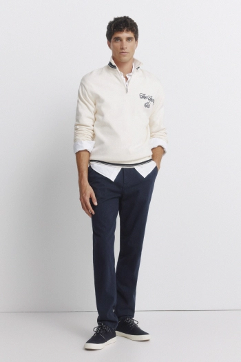 Брюки чинос из вельвета кроя slim fit