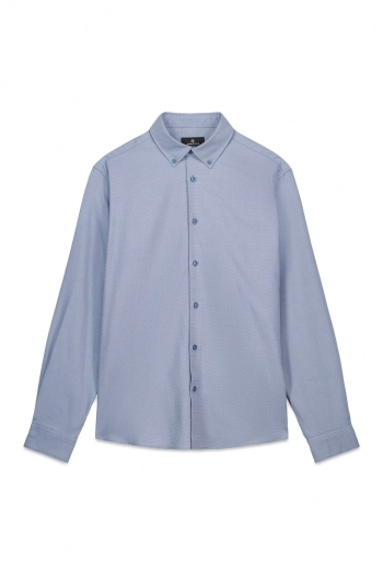 Класична сорочка двоколірної структури